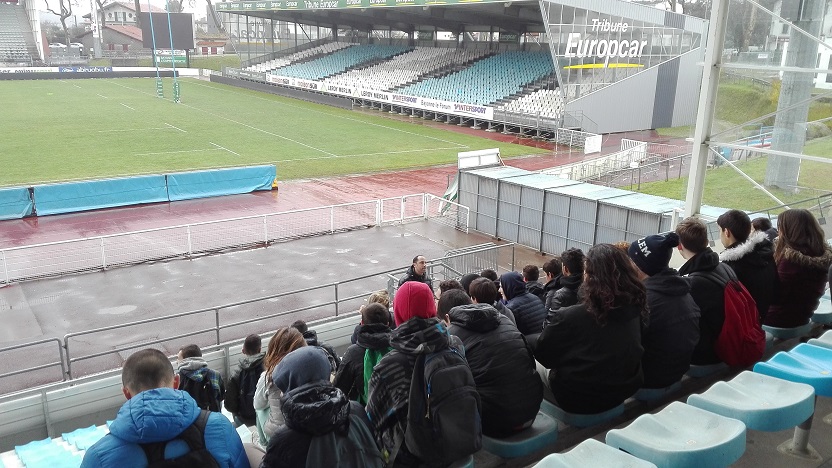 Visite du stade Jean Dauger