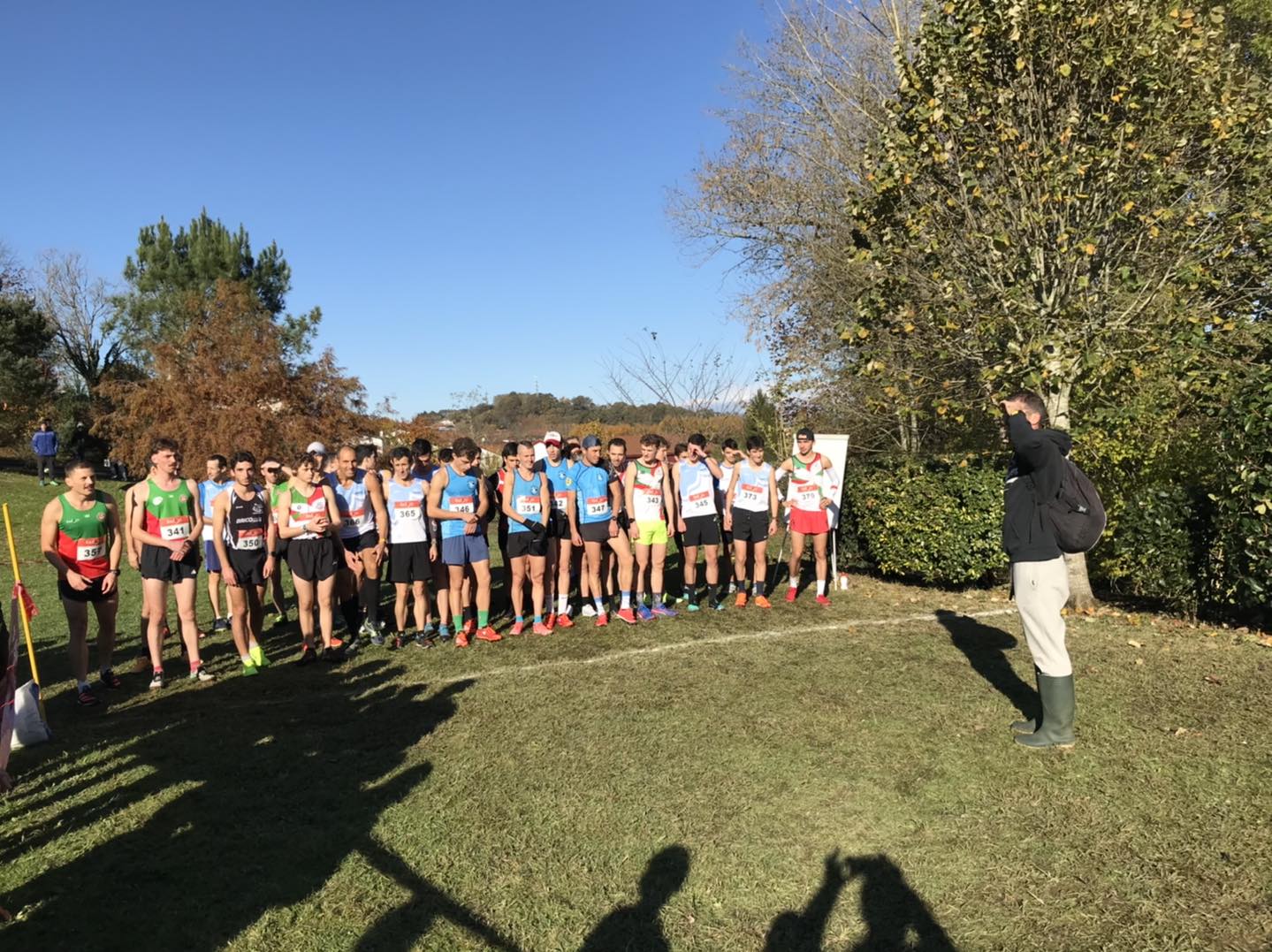 Top départ pour les juniors !