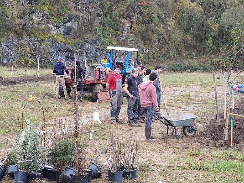 Chantier école des sections AP et Agro